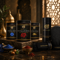 Rituel Hammam Royal | Ensemble Nettoyage & Gommage Marocain — ROYAL&BIO