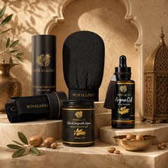 Hammam à l'Or liquide | Rituel Signature à l'Argan — ROYAL&BIO