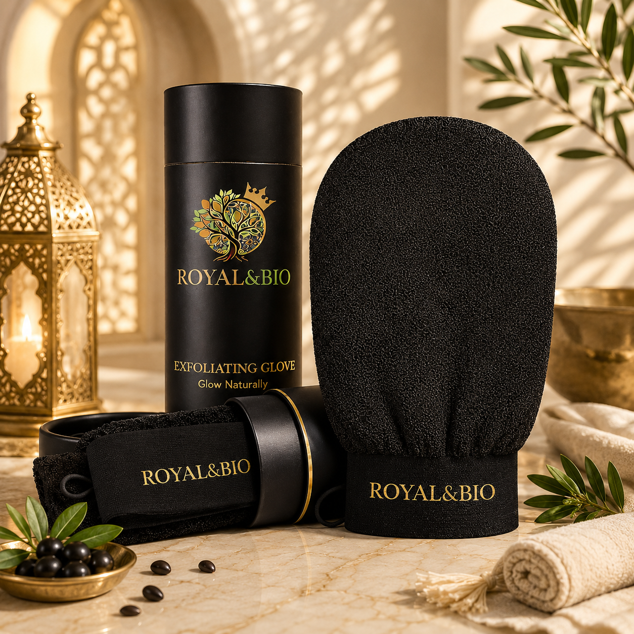 Hammam Royal | Gant Exfoliant Kessa Marocain — ROYAL&BIO