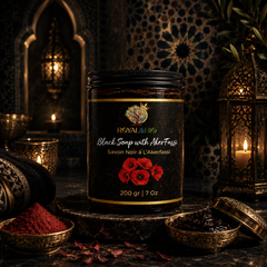 Royal Hammam | Savon noir marocain à l'Aker Fassi — ROYAL&BIO