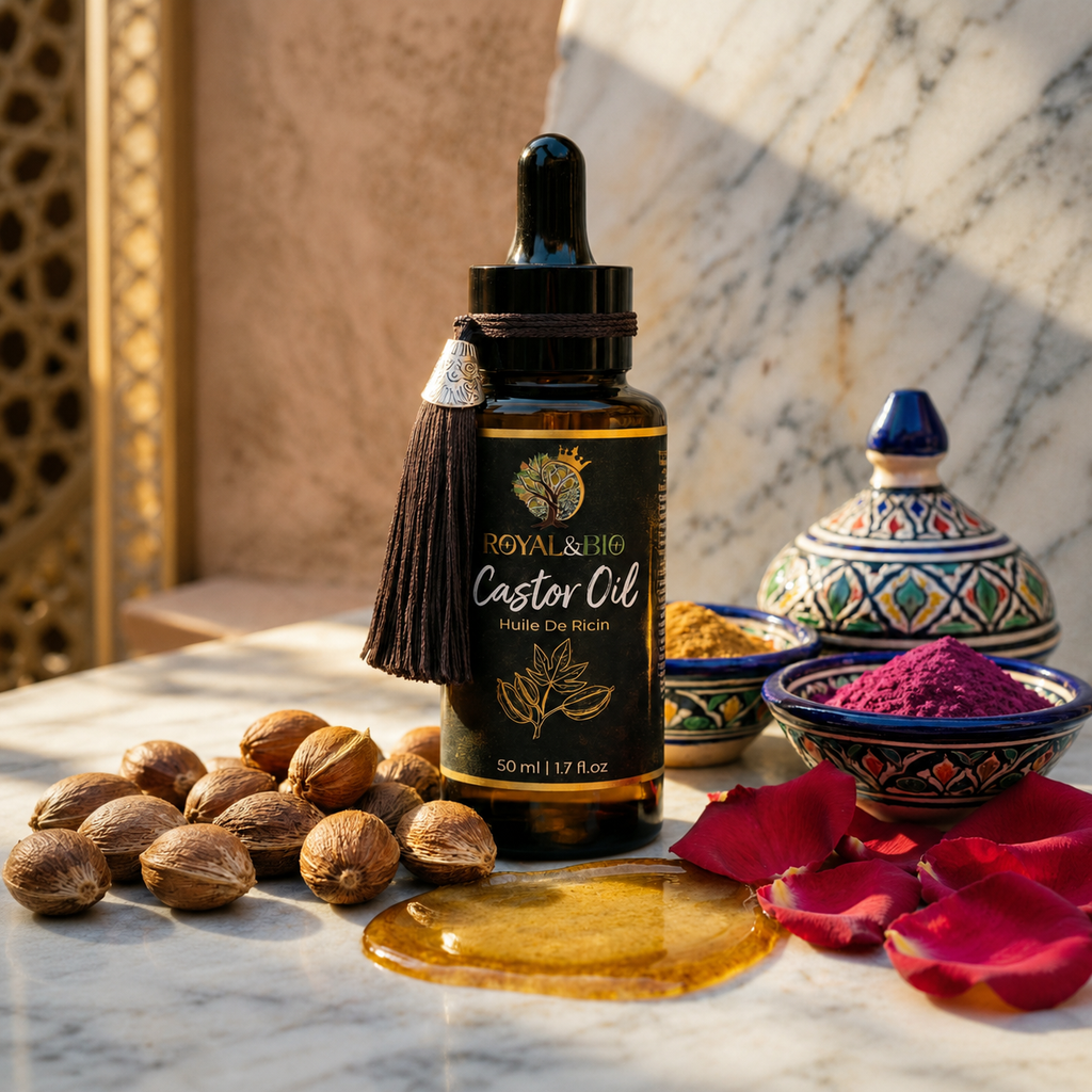 Huile de Ricin Royale | Élixir Cils, Sourcils & Cheveux — ROYAL&BIO
