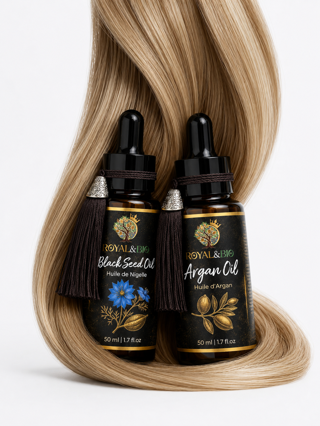Soin Capillaire Royal Revitalisant | Duo Ricin et Nigelle — ROYAL&BIO