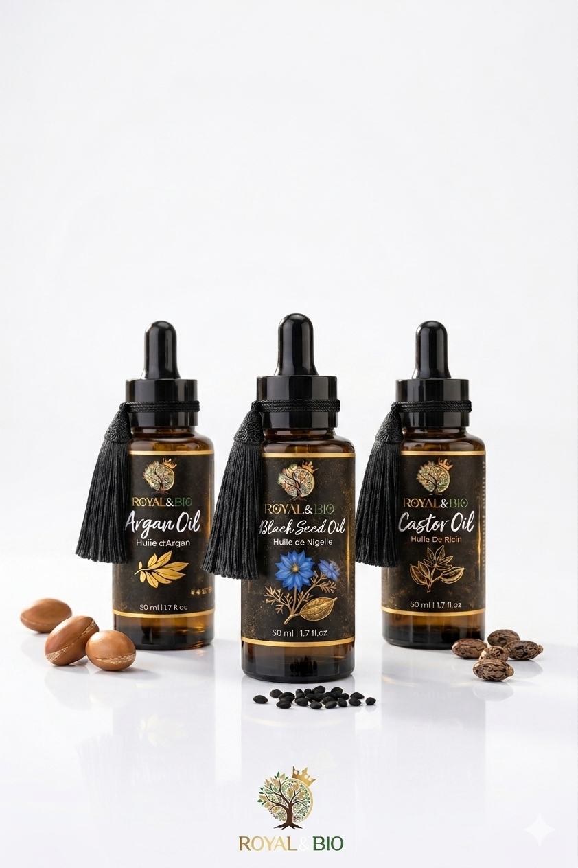 Royal Hair Growth Set | 3 Oils Pack — ROYAL&BIO